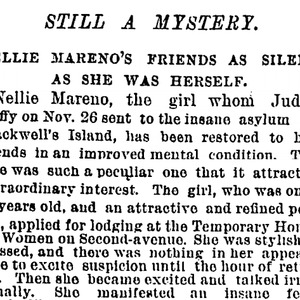 Nellie Bly continues to fool the New York World's competitors right up to the day before her story unfolded in the newspaper.