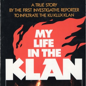 Cover of Jerry Thompson's book titled, "My Life in the Klan."
