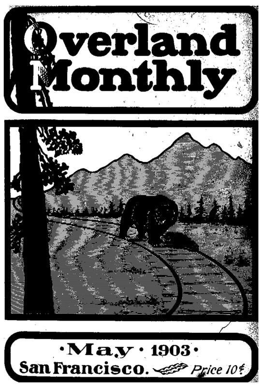 Overland Monthly May 1903 cover.