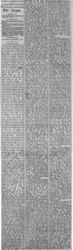 An Editorial in The Argus titled, "The Kanaka Labour Traffic."